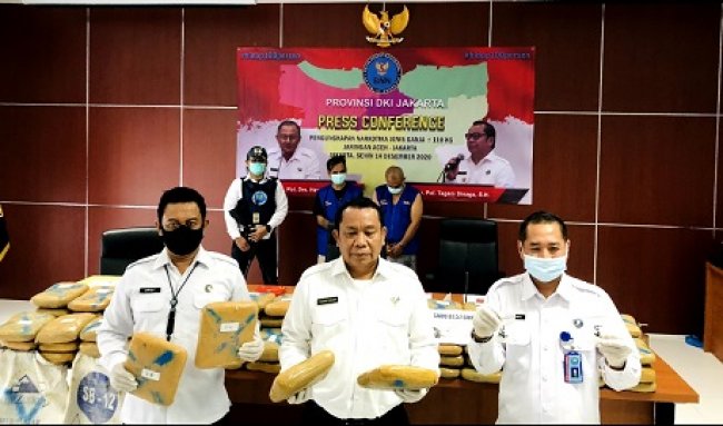 Sita 110 kg Ganja Kering Asal Aceh Sita 110 kg Ganja Kering Asal Aceh