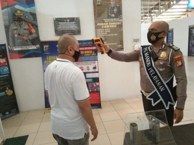 Pelayanan Satpas 1221 Polres Metro Depok Pelayanan Satpas 1221 Polres Metro Depok