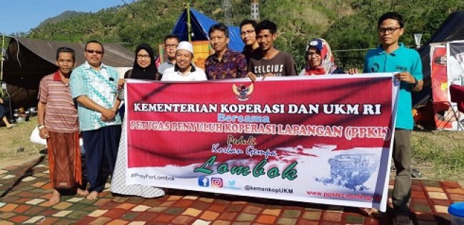Kemenkop dan UKM Berikan Bantuan Bagi Penyuluh Koperasi Korban Gempa Lombok Kemenkop dan UKM Berikan Bantuan Bagi Penyuluh Koperasi Korban Gempa Lombok