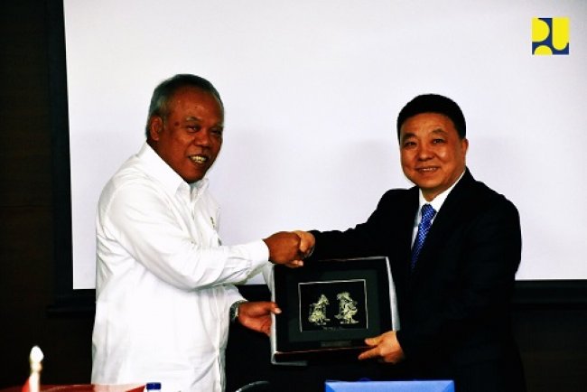 Kementerian PUPR Tingkatkan Kerja Sama Pengelolaan Sumber Daya Air dengan Pemerintah China