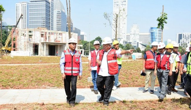 Venues dan Penataan Kawasan Komplek GBK Sudah 99 Persen Venues dan Penataan Kawasan Komplek GBK Sudah 99 Persen