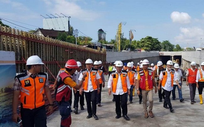 Menteri Basuki : Pembangunan Underpass Simpang Tugu Ngurah Rai Selesai Tepat Waktu