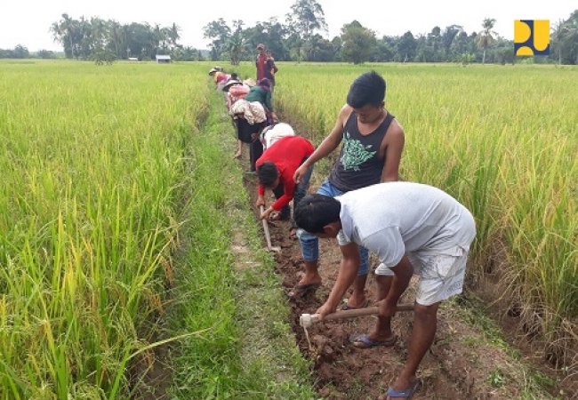 40 Perkumpulan Petani Terlibat dalam Rehabilitasi dan Peningkatan Irigasi di Riau