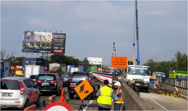 Ini Skenario Kementerian PUPR Urai Kemacetan di Lokasi Pembangunan Tol Cikampek II Elevated 