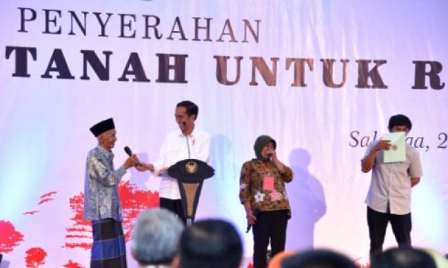 Presiden Jokowi : Jangan Ada yang Menghambat Proses Sertifikasi Tanah