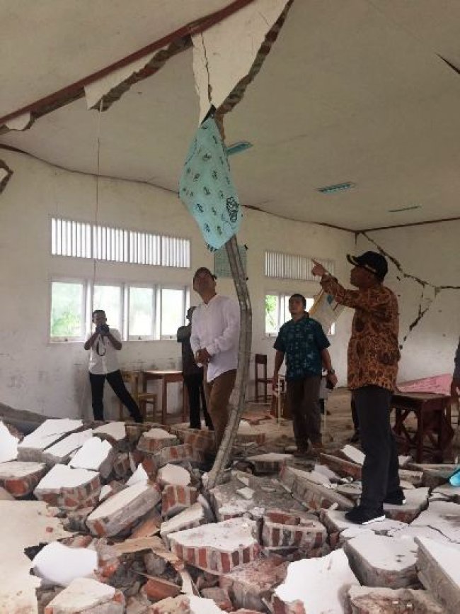 Kurang Dua Bulan, Kementerian PUPR Telah Bangun 17 dari 24 Sekolah Sementara di Pidie Jaya