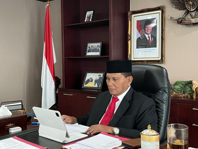Dirjen Bimas Katolik Suparman. Dok Istimewa.