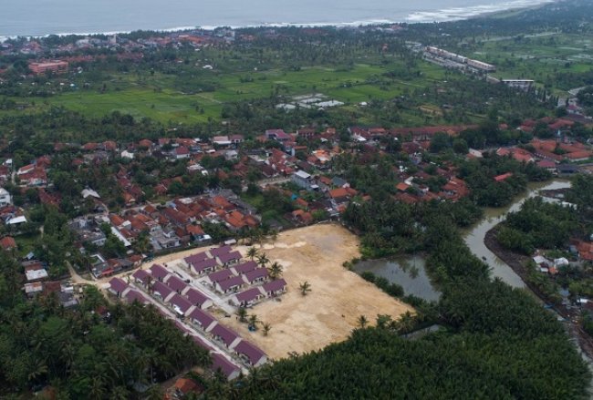 Kementerian PUPR Lanjutkan Pembangunan Rumah Nelayan di Pangandaran