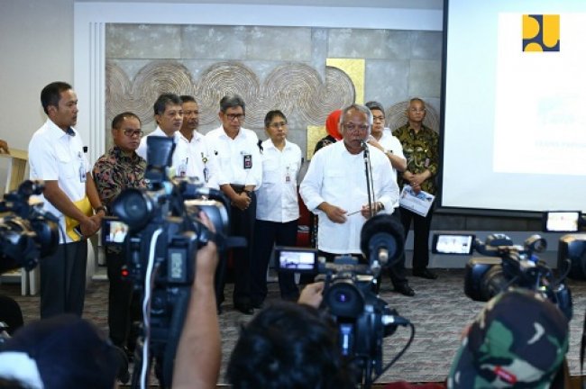 Ini Pernyataan Sikap Kementerian PUPR Atas Penembakan di Papua menteri pupr basuki hadimuljono