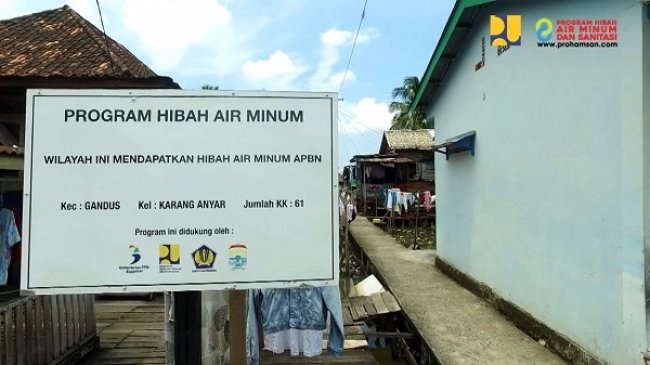 Tahun 2019 Kementerian PUPR Alokasikan Rp 850 Miliar untuk Program Hibah Air Minum