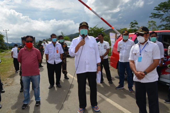 Pemkab Banggai Siagakan Posko Pemeriksaan Kesehatan di Wilayah Perbatasan 