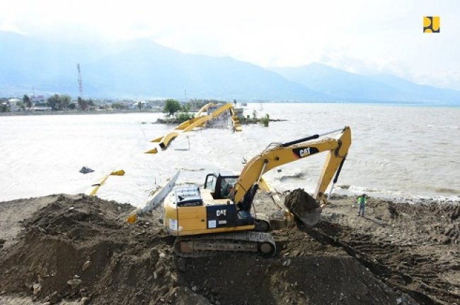 Rusak akibat Tsunami, Jembatan Kuning Segera Dibangun Kembali