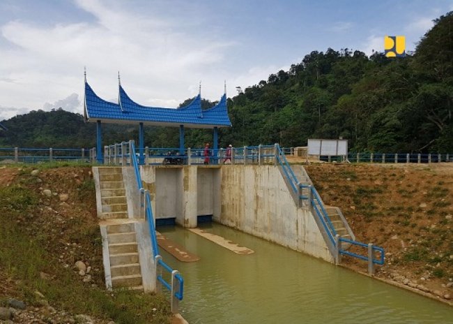 Bangun Irigasi Sawah Laweh Tarusan, Kementerian PUPR Dukung Peningkatan Produktivitas Pertanian di Sumbar