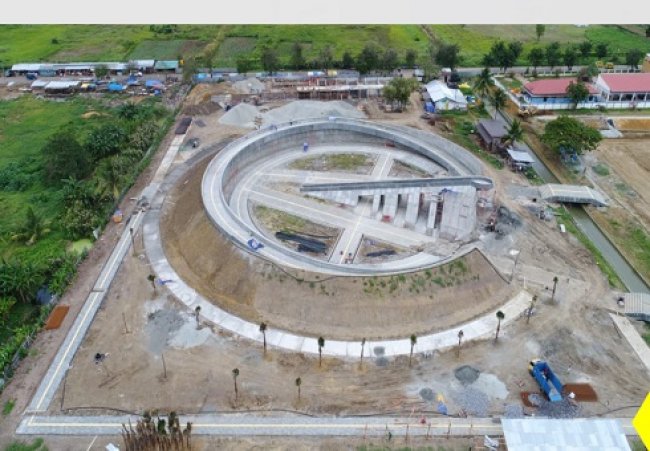 Pembangunan Monumen Kapsul Waktu Merauke Sudah 74%