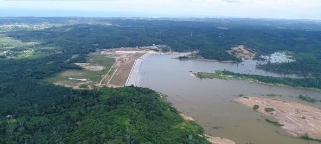 Bendungan Teritip Siap Memasok Kebutuhan Air Baku Kota Balikpapan