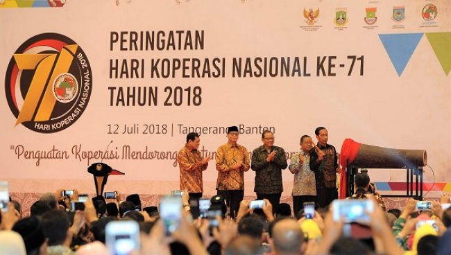 Presiden Senang PDB Koperasi Capai 4,48 Persen