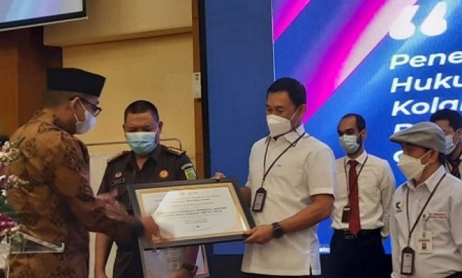 Dirkrimsus PMJ Kombes Auliansyah Lubis Dapat Penghargaan Mitra Penegakan Hukum Pidana Terbaik