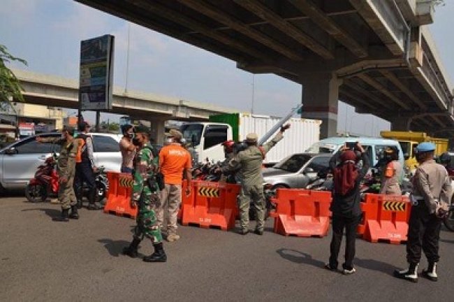 PPKM Darurat, Perketat Penyekatan Sejumlah Titik di Bekasi