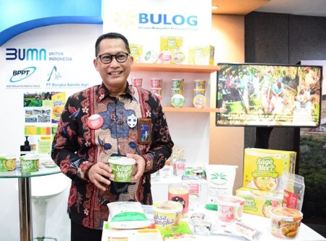 BULOG Launching “Mie Sagu” Pada Pekan Sagu Nusantara 2020