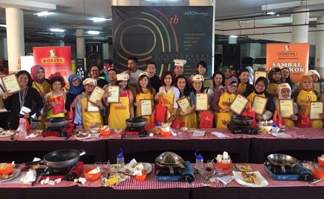 Tantangan Masak Gaya Kartini di Rooftop Aston Marina Ancol