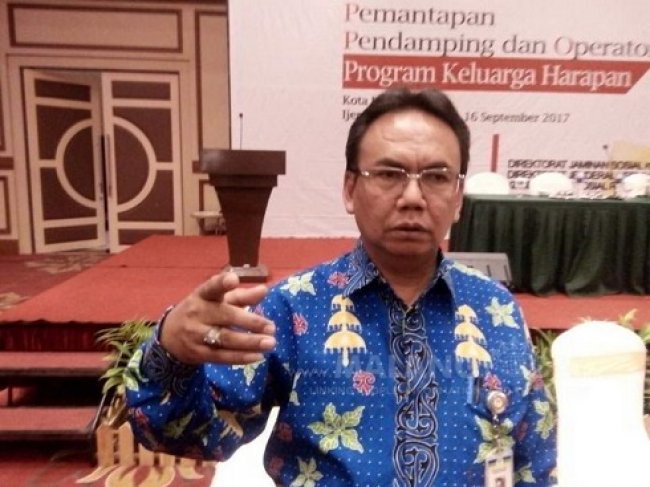 Direktur Jenderal Perlindungan dan Jaminan Sosial, Kementerian Sosial (Kemensos) Harry Hikmat