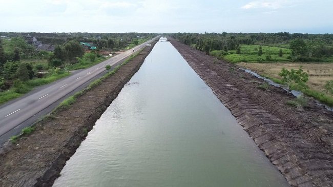 Kementerian PUPR Dukung Pengembangan Food Estate di Kalteng, Pekerjaan Infrastruktur TA 2022 Telah Terkontrak