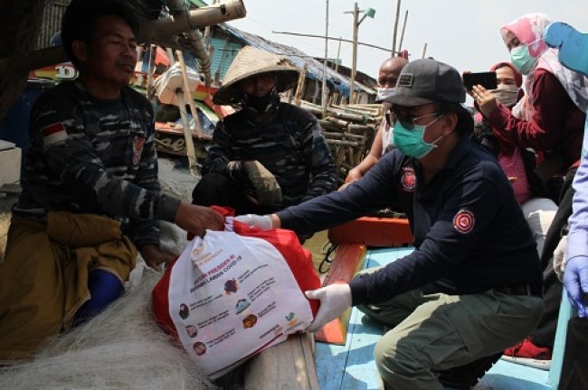 Kemensos: Bansos Sasar Nelayan dan Susur Sungai Kali Adem Jakarta Utara 