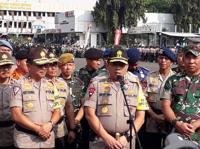 Kapolda Metro Jaya, Irjen Pol Gatot Eddy Pramono. 