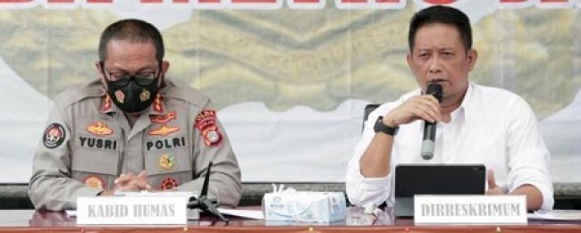 Direktur Reserse Kriminal Umum Polda Metro Jaya Kombes Polisi Tubagus Ade Hidayat