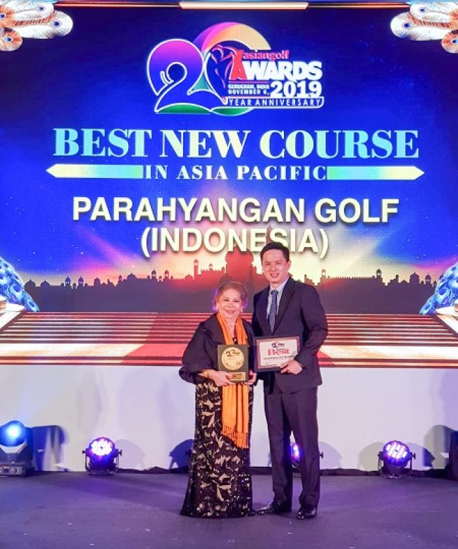 Parahyangan Golf Bandung Raih  Best New Course Asia Pasifik 2019