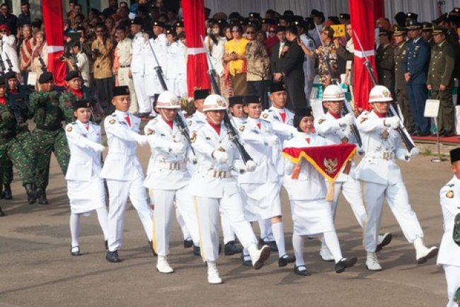 paskibraka kemenpora 17 agustus