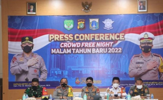 Sebelas Kawasan di Tutup, Jakarta Bebas Keramaian Malam Tahun Baru 2022