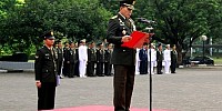 Kepala Staf Umum TNI Laksdya TNI Didit Herdiawan Kepala Badan Pembinaan Hukum TNI Mayjen TNI Markoni 