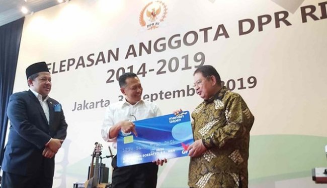 PT Taspen Berikan  Tunjangan Hari Tua Untuk Eks Anggota DPR RI Sebanyak Rp 6.218.539.600.