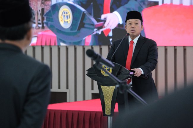 Menteri Nusron Lantik Pejabat Struktural, Tekankan Percepatan Program Kementerian ATR/BPN yang Profesional dan Akuntabilitas