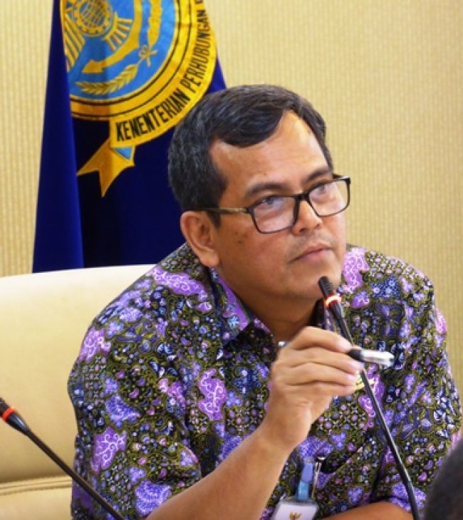 Direktur Prasarana Perkeretaapian Kementerian Perhubungan Zulfikri 