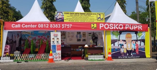 Kementerian PUPR Siagakan 588 Posko Sapta Taruna dan Layanan Informasi