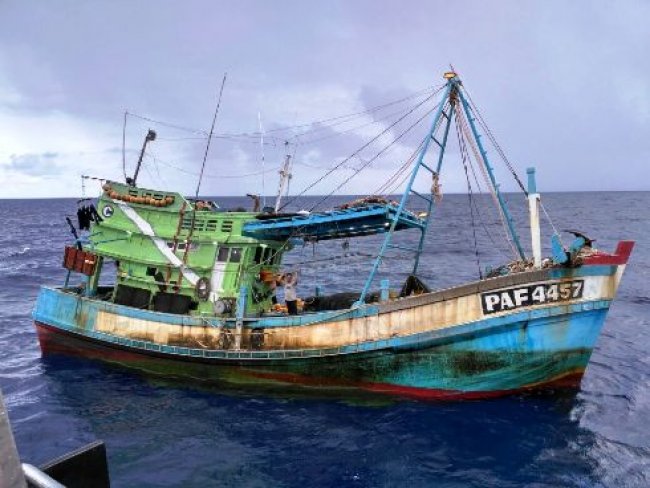 Dalam Sepekan, 7 Kapal Asing Pencuri Ikan Ditangkap di Perairan Natuna