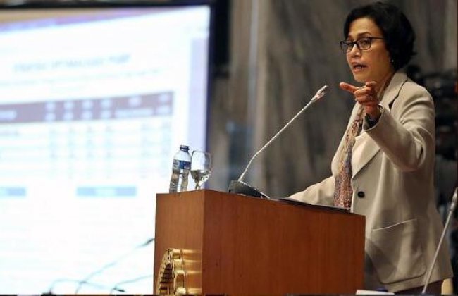 Menteri Keuangan Sri Mulyani defisit utang indonesia apbn pdb dpr