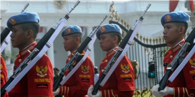 Dua Anggota Paspampres Ditusuk Pemecah Es Batu di Gambir