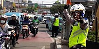  AKBP Agung Pitoyo Kasatlantas Polres Metro Bekasi.
