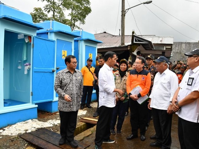 Presiden Pastikan Dampak Gempa Banjarnegara Ditangani Serius