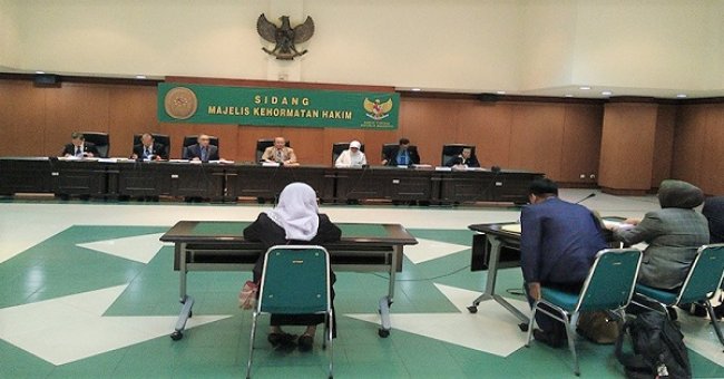 Sepanjang 2009-2017, Sidang MKH Berhentikan 31 Hakim