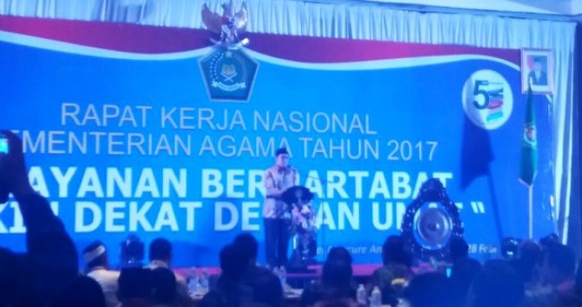 Menteri Agama Tak Ingin Agama Dipolitisir