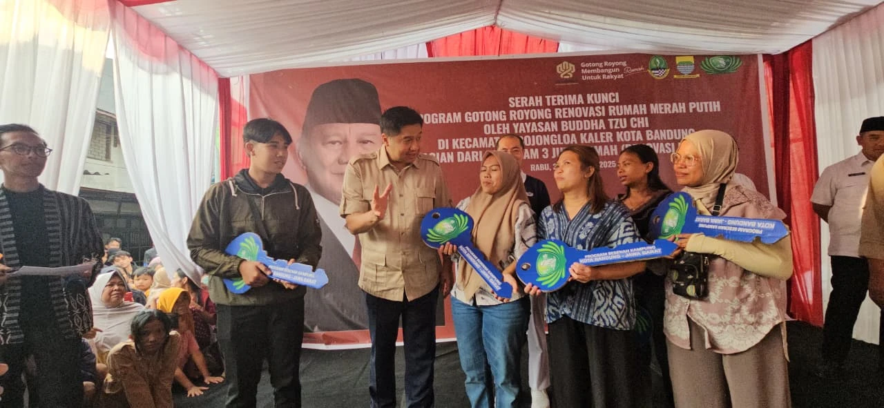 Dari Kumuh ke Bermartabat, Senyum Warga Bandung Sambut Rumah Merah Putih
