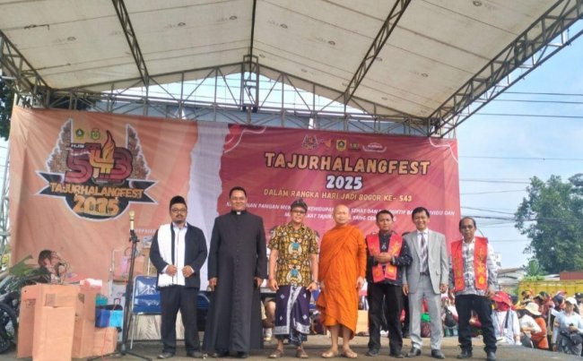 Ciptakan Toleransi yang Kuat, Enam Tokoh Agama Hadiri Tajurhalang Fest 2025