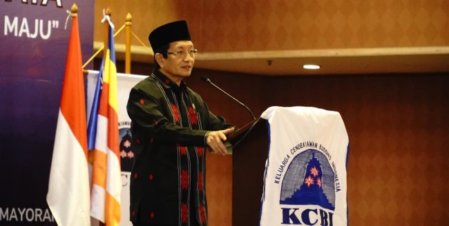 31 Tahun KCBI, Menag dan Hartati Murdaya Ajak Cendekiawan Buddhis untuk Membangun Kerukunan