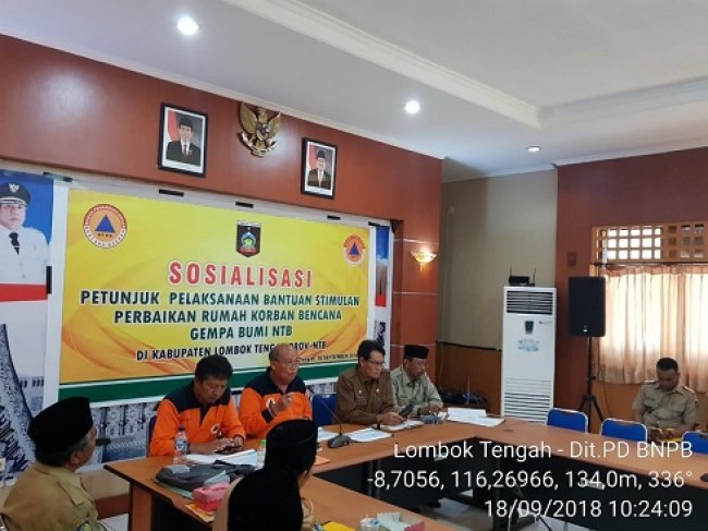 Pelaksana tugas Deputi Bidang Penanganan Darurat BNPB Yolak Dalimunthe