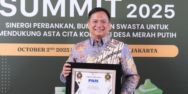 PNM Sabet Gelar The Best SOE 2025 dari The Asian Post