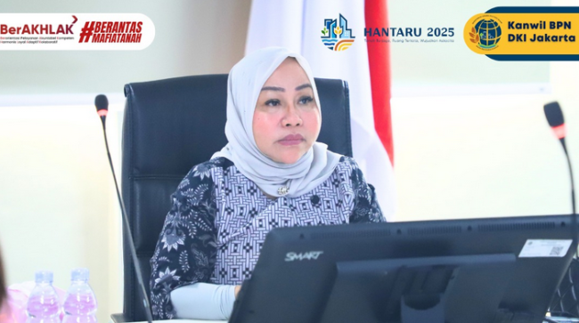 Kakanwil BPN DKI Jakarta Ikuti Rapat Pimpinan ATR/BPN, Fokus pada Evaluasi dan Akselerasi Program Strategis